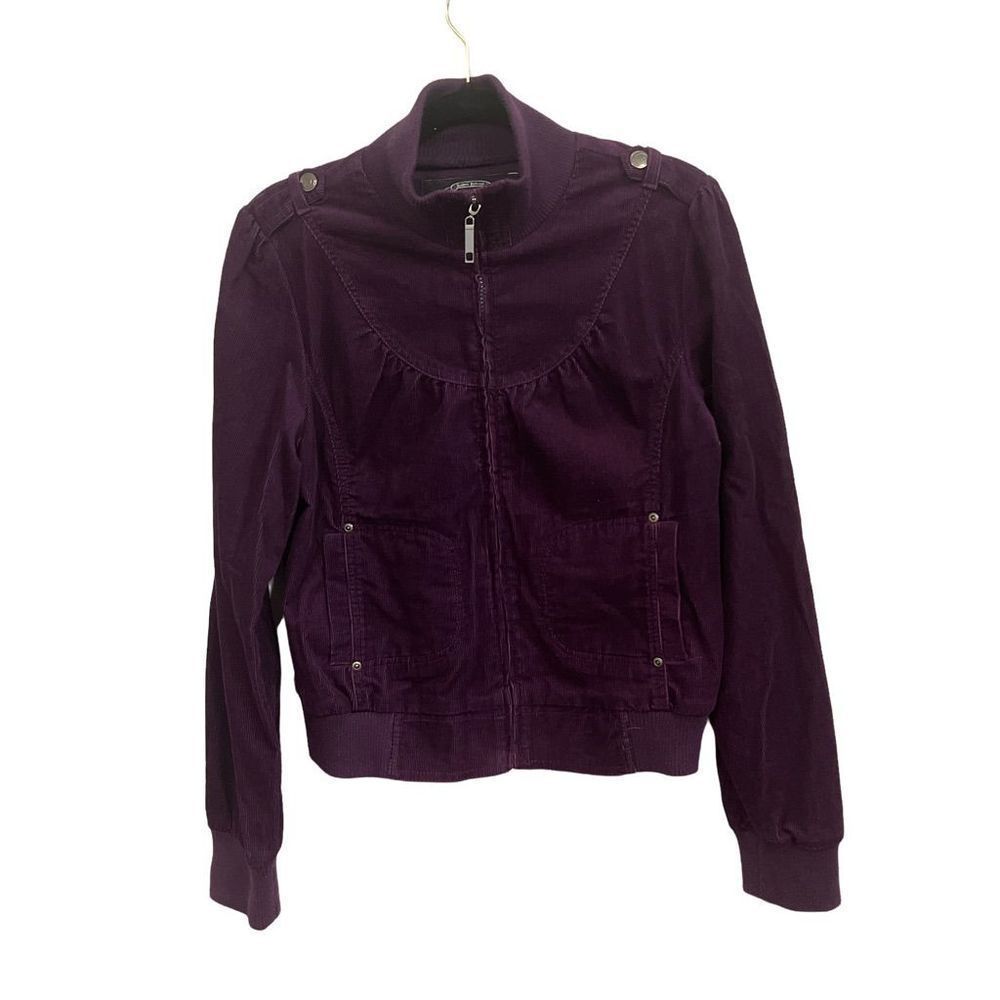 Ashley By 26 International Purple Corduroy Jacket Size XL Fits more like a Mediu